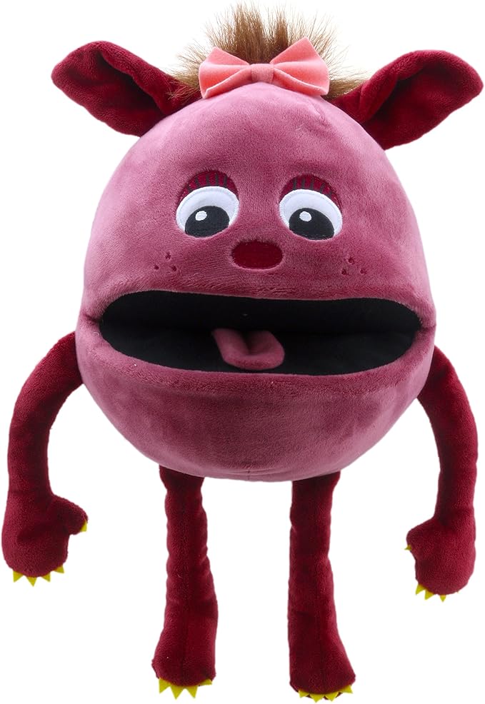 the puppet company 婴儿怪兽拉斯莓怪物手偶